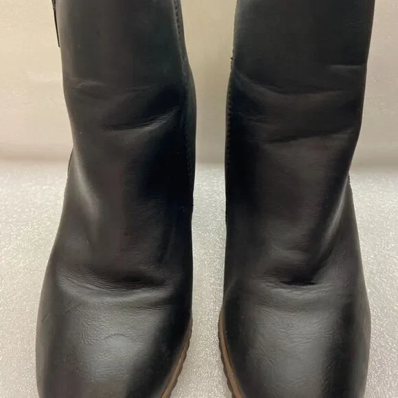 Aravon Josie Leather Brown Suede Booties (Size 7) - Picture 7 of 8